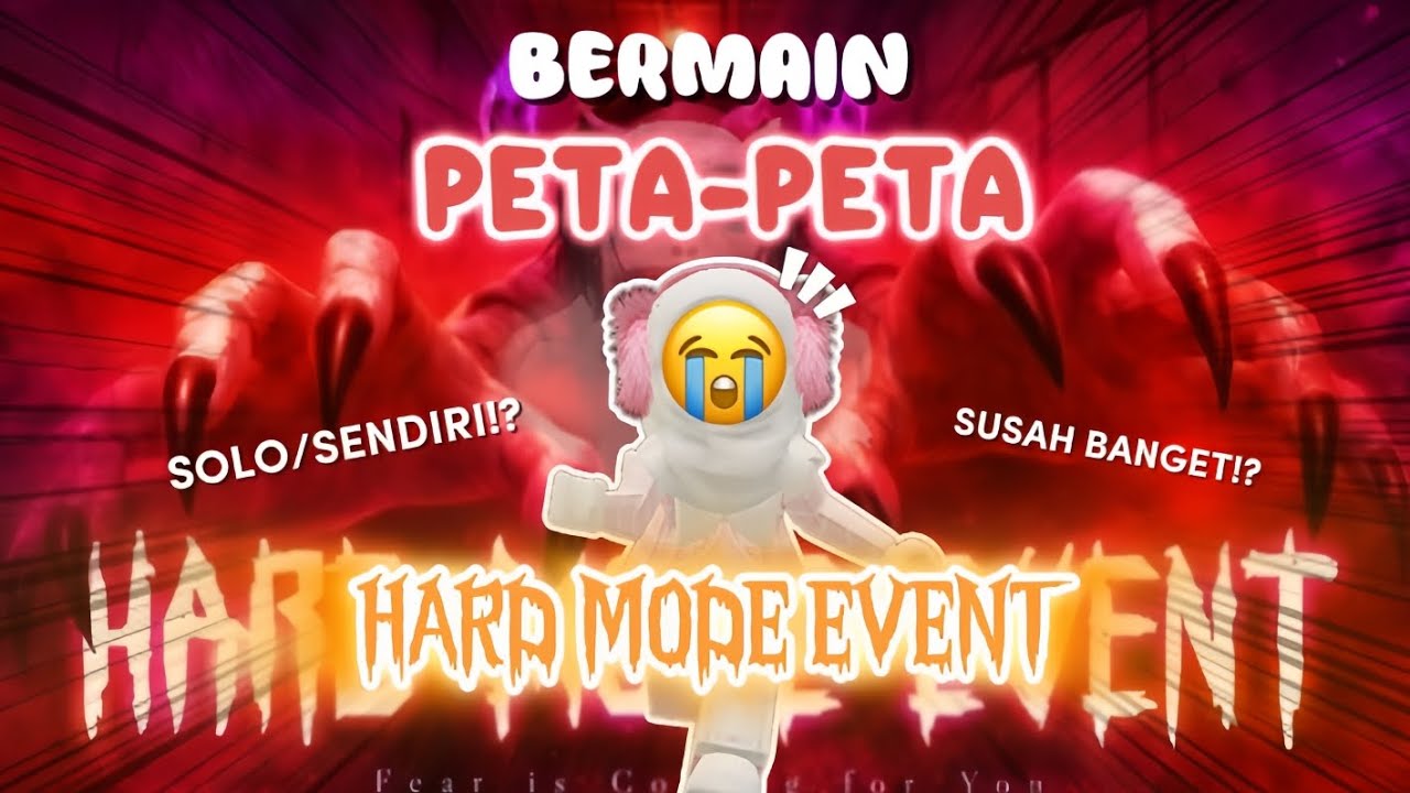 BERMAIN🎮 PETA-PETA LEVEL 7 SOLO⁉️🙀 // UPDATE MODE HARD EVENT‼️😰 // #roblox 🇮🇩