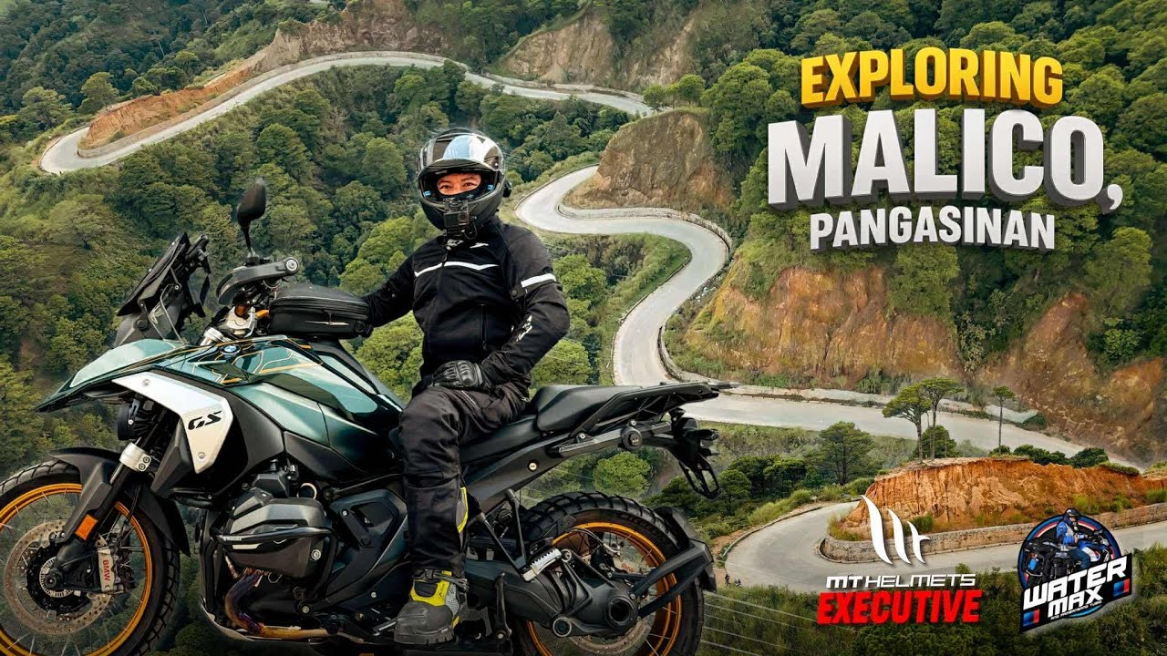 EXPLORING MALICO PANGASINAN WITH BMW 1300GS | NEW RIDING GEAR MT HELMET PH
