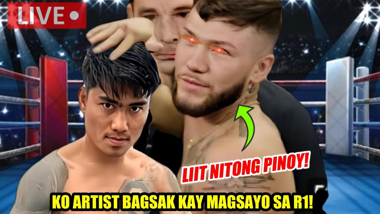 MAGSAYO PATULOGIN DAW SA ROUND 1 | HAMBOG NA KO ARTIST NAUNAHAN! GULAT ANG AMERICA!