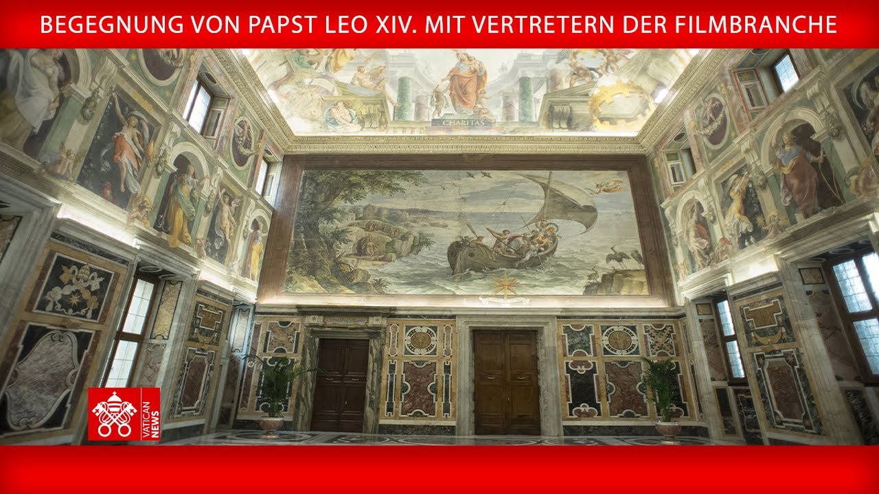 Begegnung mit Vertretern der Filmbranche, 15. November 2025 – Papst Leo XIV.