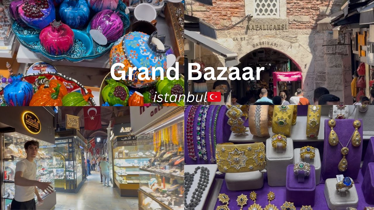 Istanbul Grand Bazaar Tour 🇹🇷