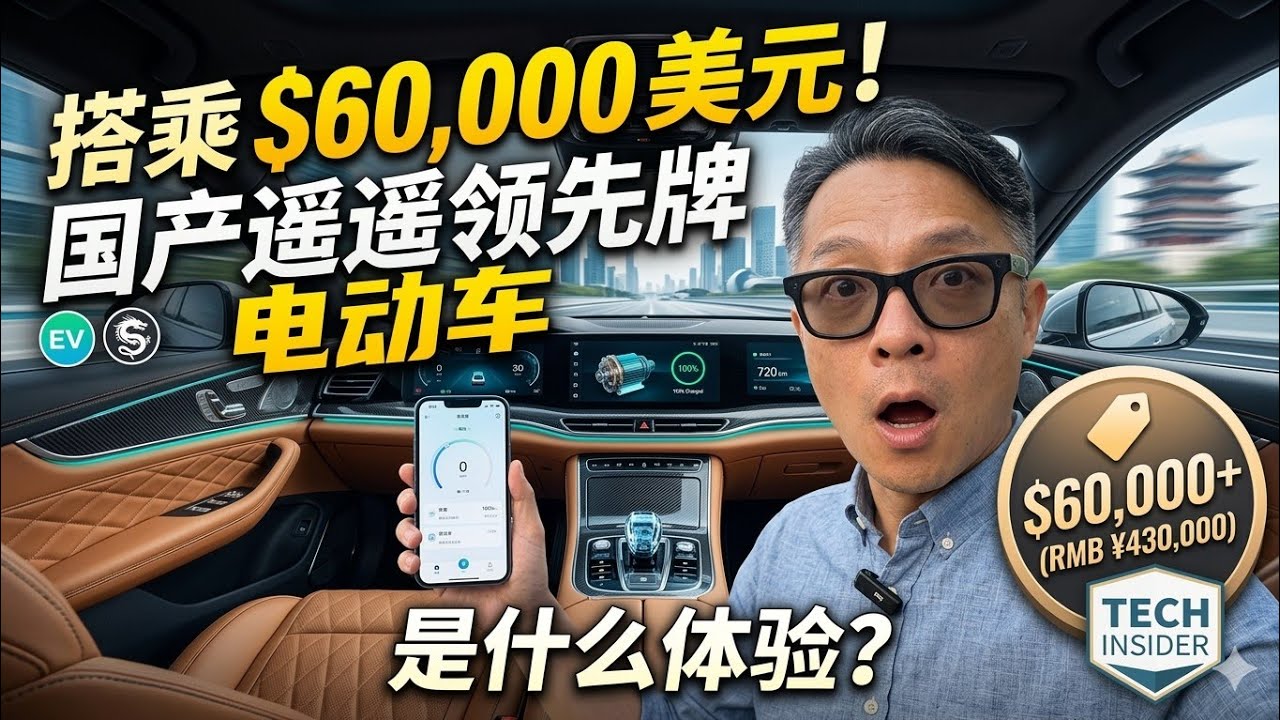 乘坐6万美元的国产新能源车是什么感受？