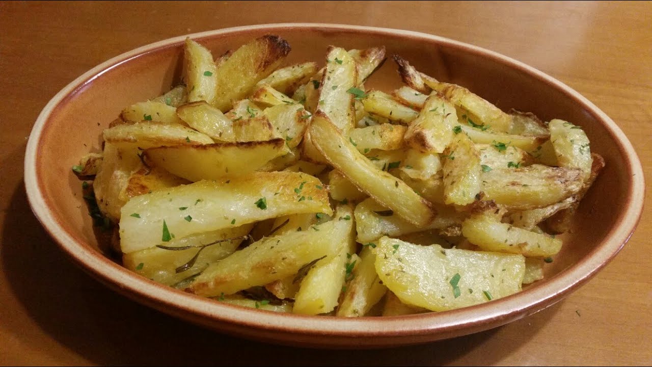 PATATE AL FORNO CROCCANTI FUORI E MORDIBE DENTRO
