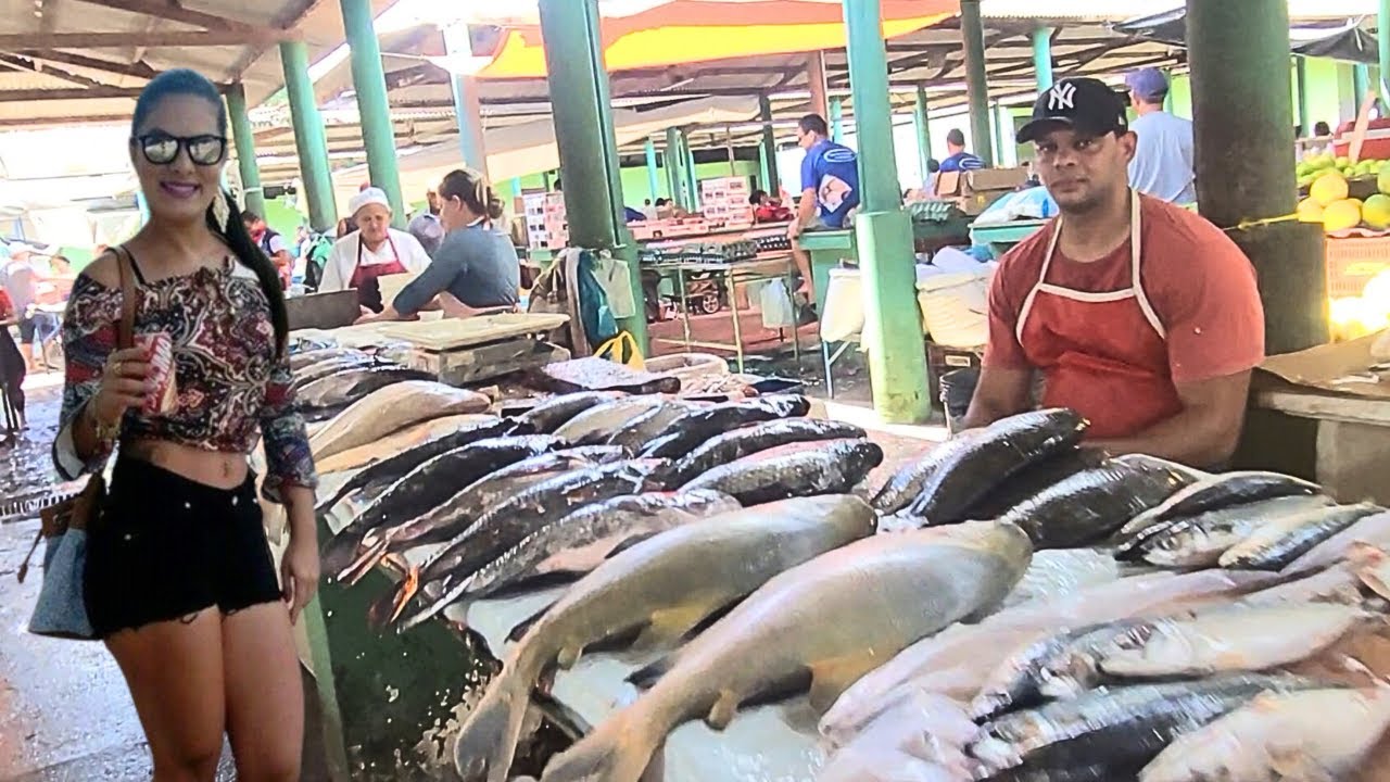Feira e Mercado de Carmópolis Sergipe verduras de R$ 1 real