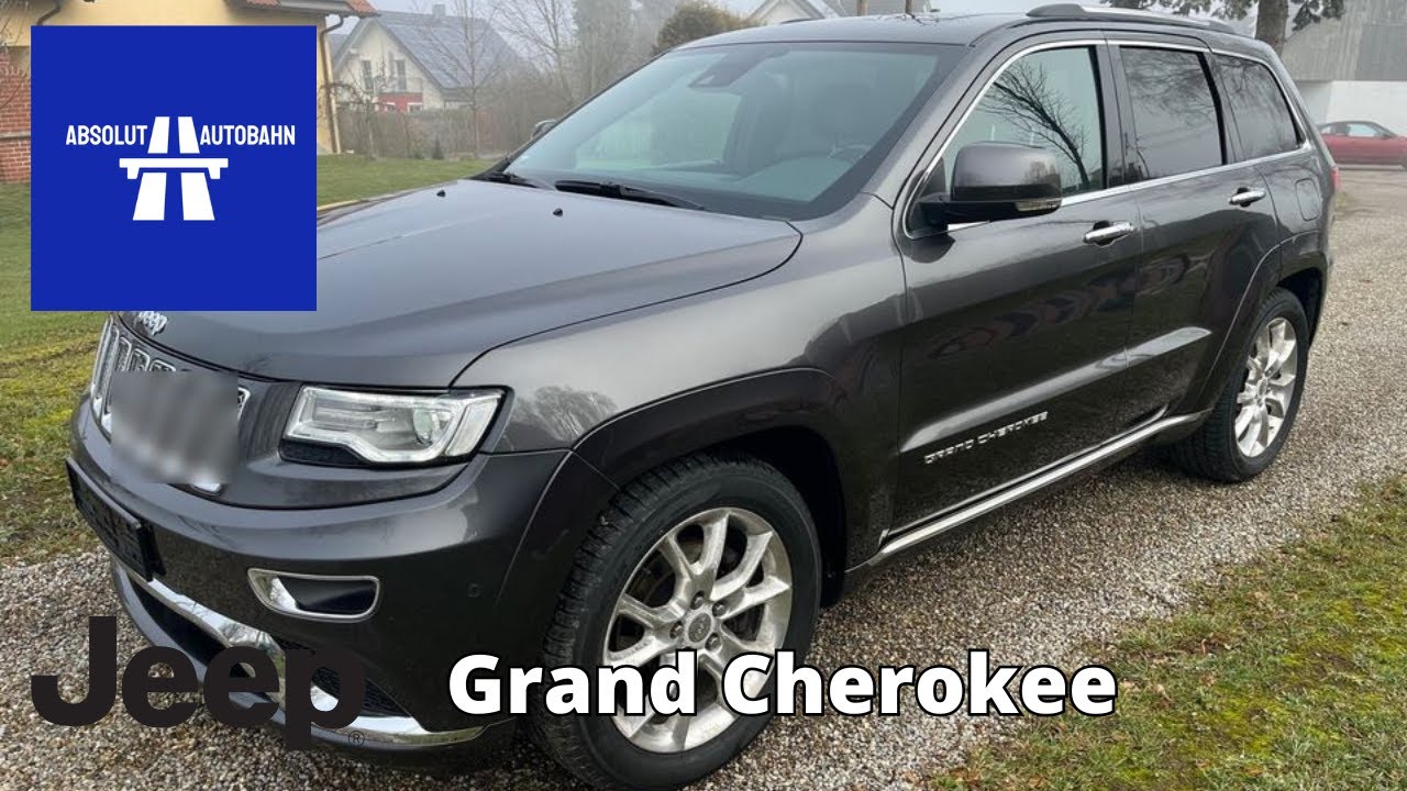Jeep Grand Cherokee 3.0 V6 Diesel Top Speed Test Drive on Autobahn | Absolut Autobahn
