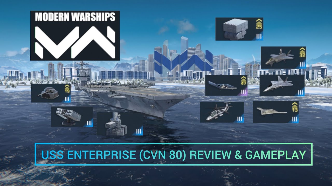 USS ENTERPRISE (CVN 80) REVIEW & GAMPLAY
