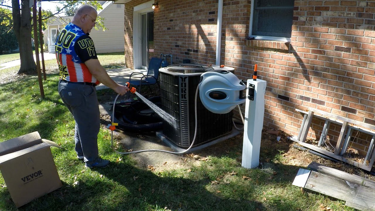 UDoIt Reviews VEVOR Retractable Hose Reel Installation