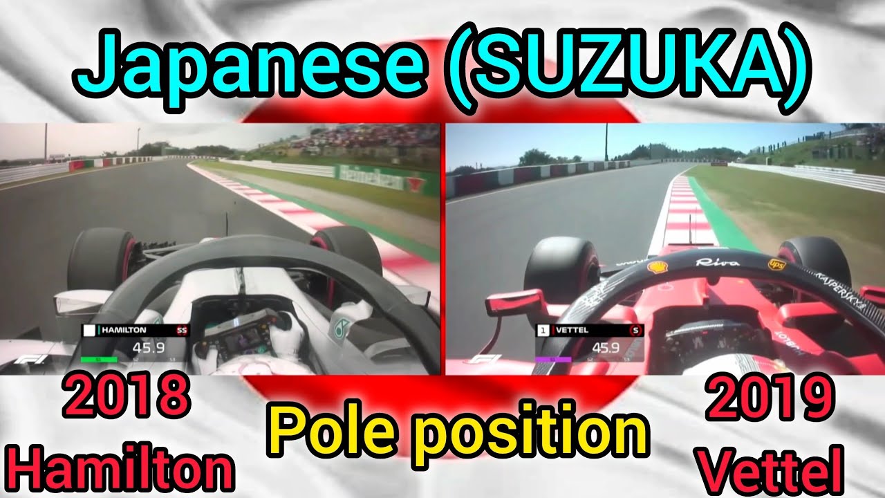 F1.   GP. Japanese (SUZUKA) 2018-2019 (Hamilton Vs Vettel)