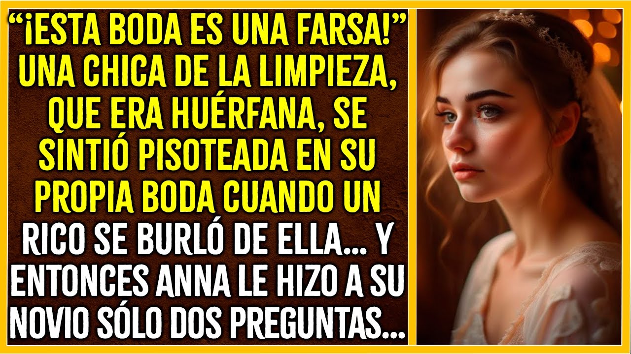 Una chica, huérfana, estaba como ida en su propia boda… No se esperaba una sorpresa así de su novio…
