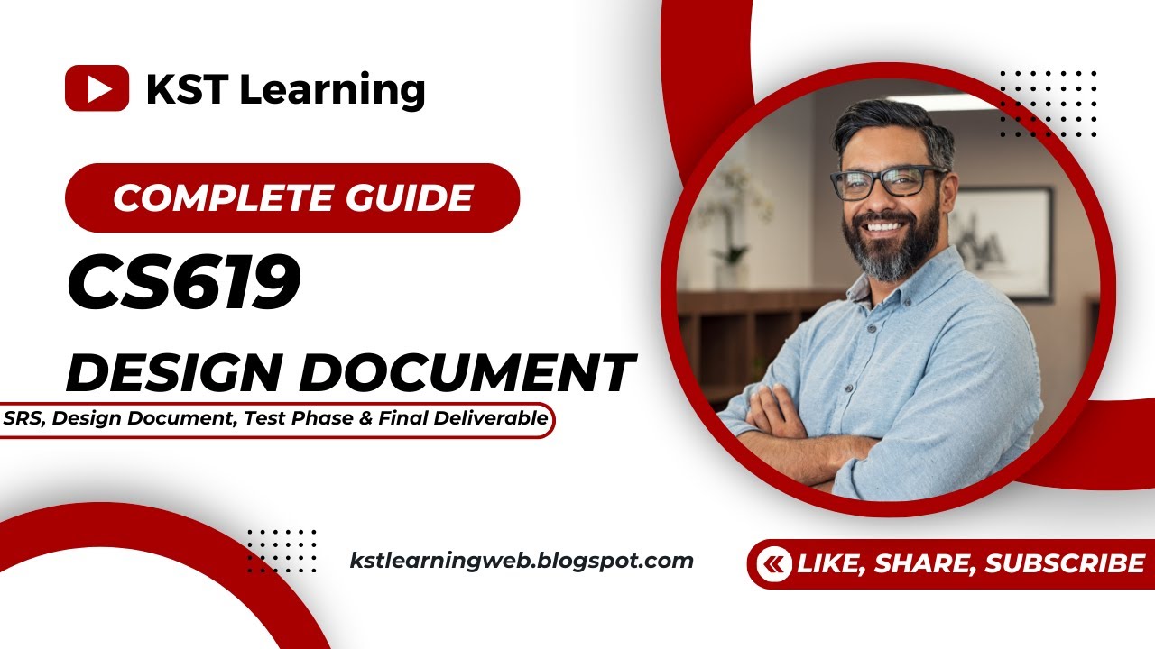 CS619 Design Document | How To Make Design Document | CS619 Final Year Project Design Document
