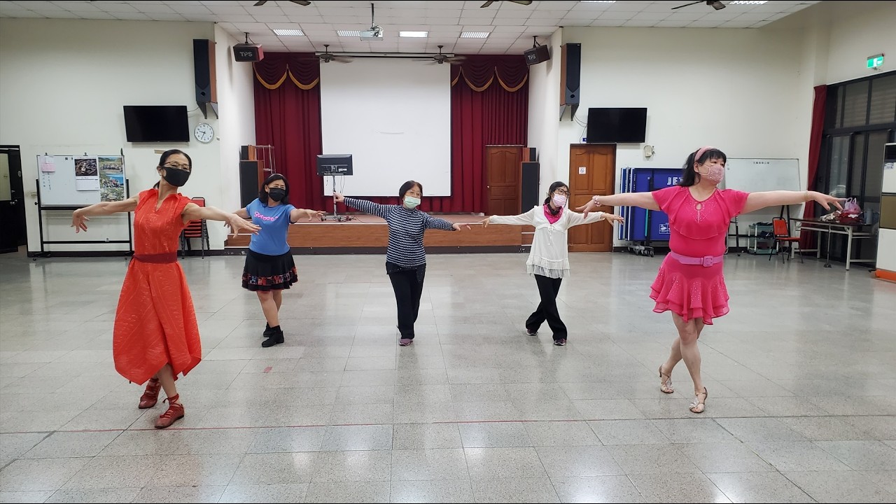 ★嬅雯舞團★單人舞—櫻花結(倫巴)徐嬅雯(台南市開元元寶里活動中心)