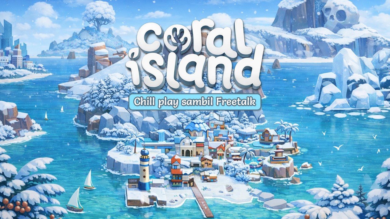 Healing sambil berkebun santai di Coral Island 🏝️ Part 19