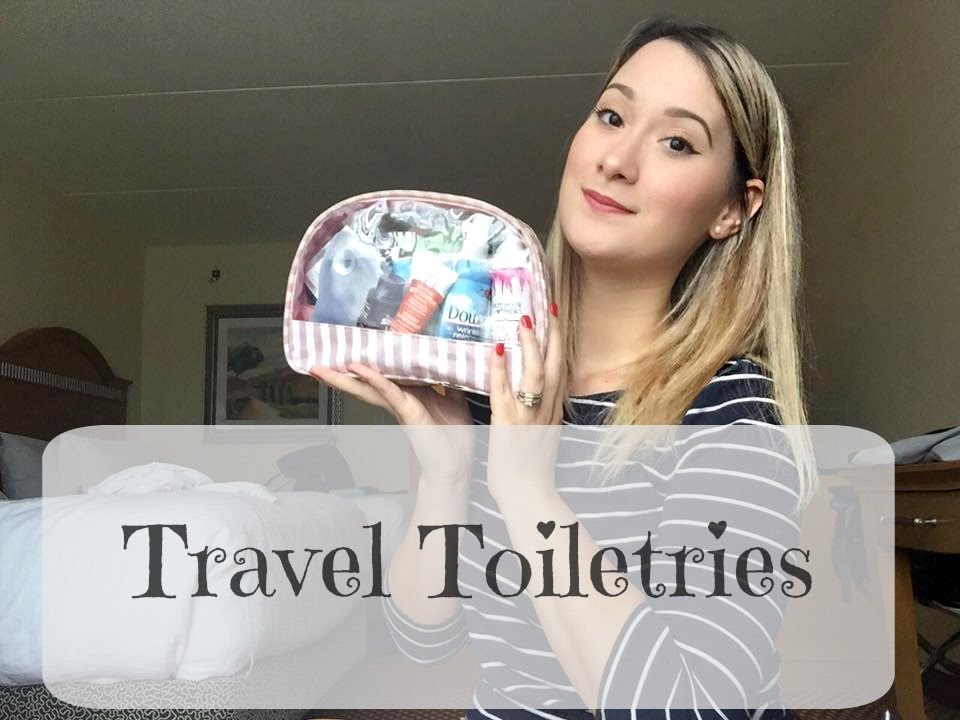 What's in my travel toiletry bag? | Flight Attendant Edition