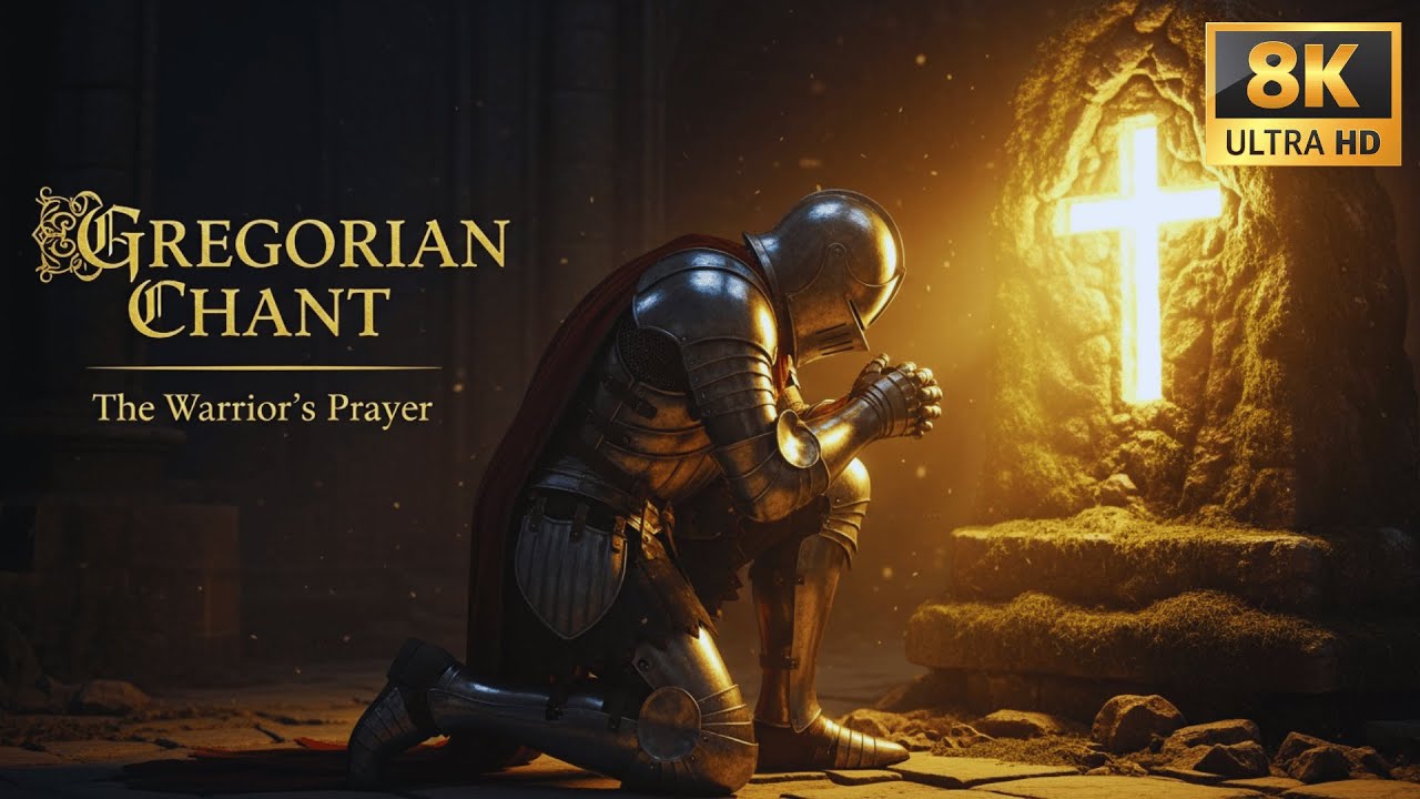 Gregorian Chant for Holy Courage ⛨ Templar Hymn of Strength | Faith, Devotion, and Divine Will