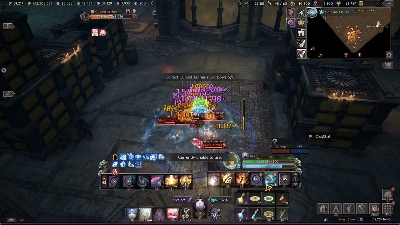 THRONE AND LIBERTY Crimson Mansion B3 Crusader sns/gs Solo