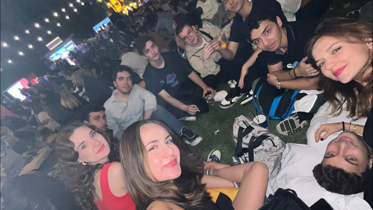 İTU ilk konser günü vlog✨🎊🍻