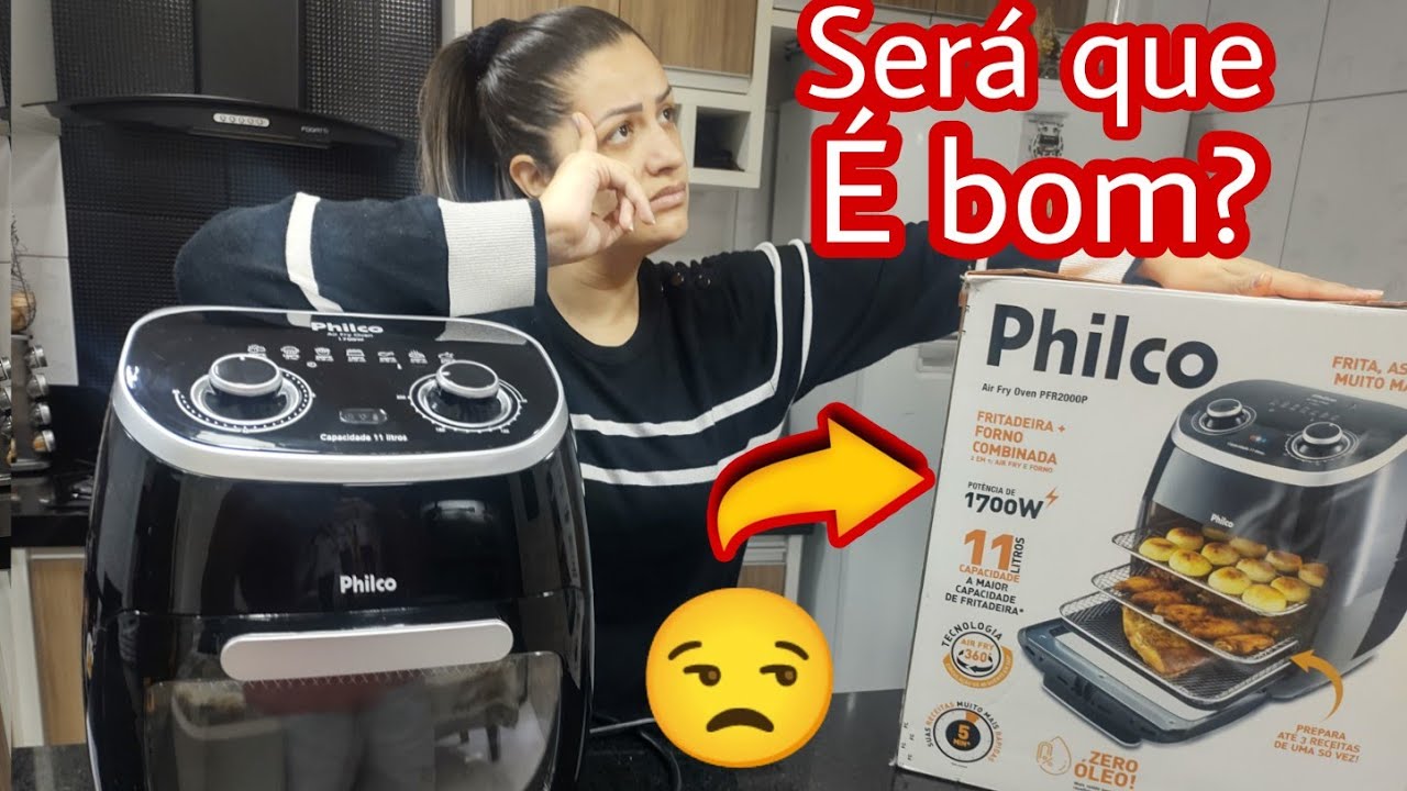 Air Fry Oven  PFR2000P  não compre antes de assistir esse vídeo 😱
