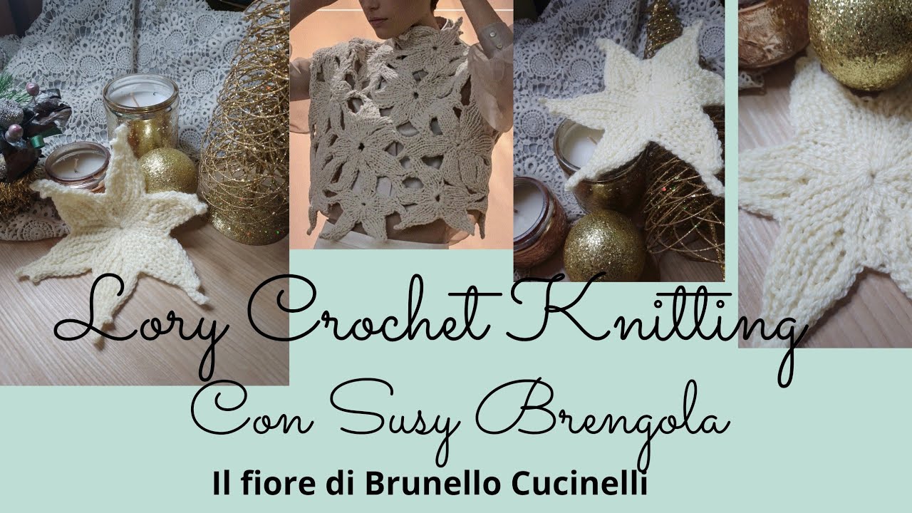 Il Fiore di Brunello Cucinelli riprodotto per voi in versione minimal. Punto brioches