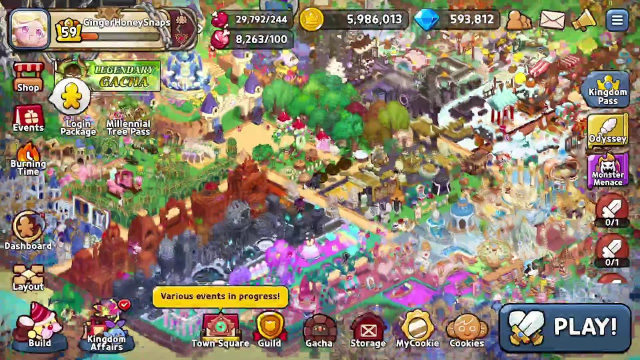 NEW YEAR CookieRun Kingdom - play with me 2026 part 3
