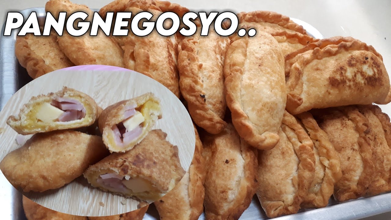 HAM AND CHEESE EMPANADA PANGNEGOSYO | HOW TO MAKE | NO BAKE | REGILYN CHANNEL