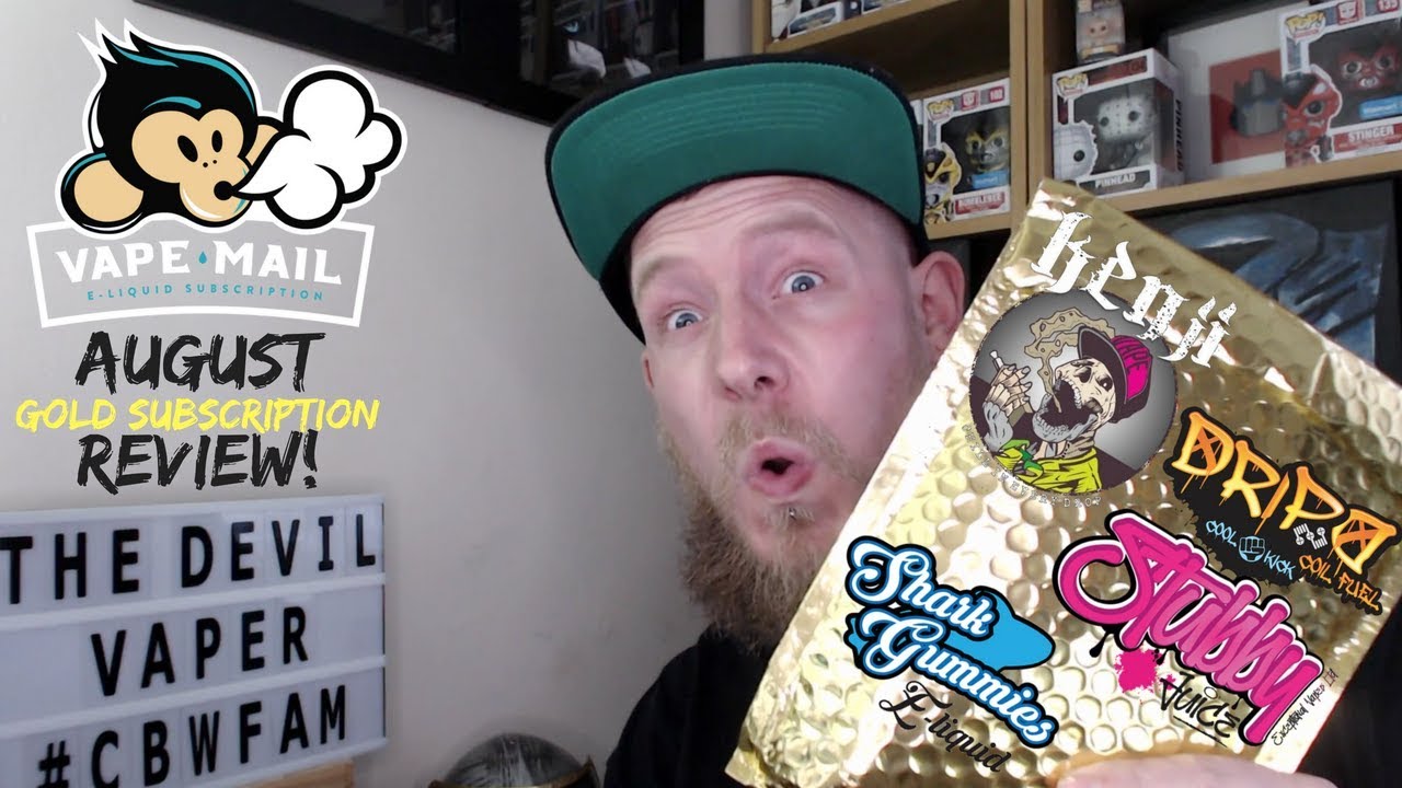 Vape Mail - August Gold Subscription Review