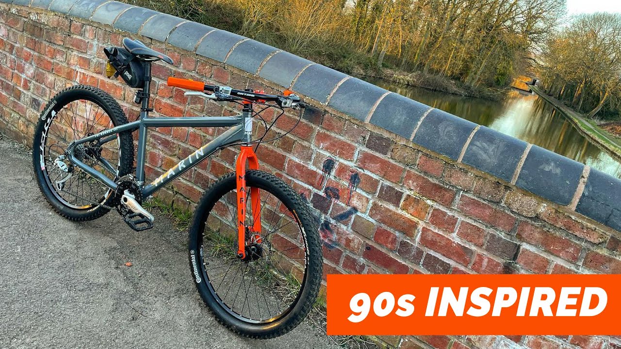 Переделка хардтейла в гравийный велосипед — сборка горного велосипеда Marin в стиле 90-х