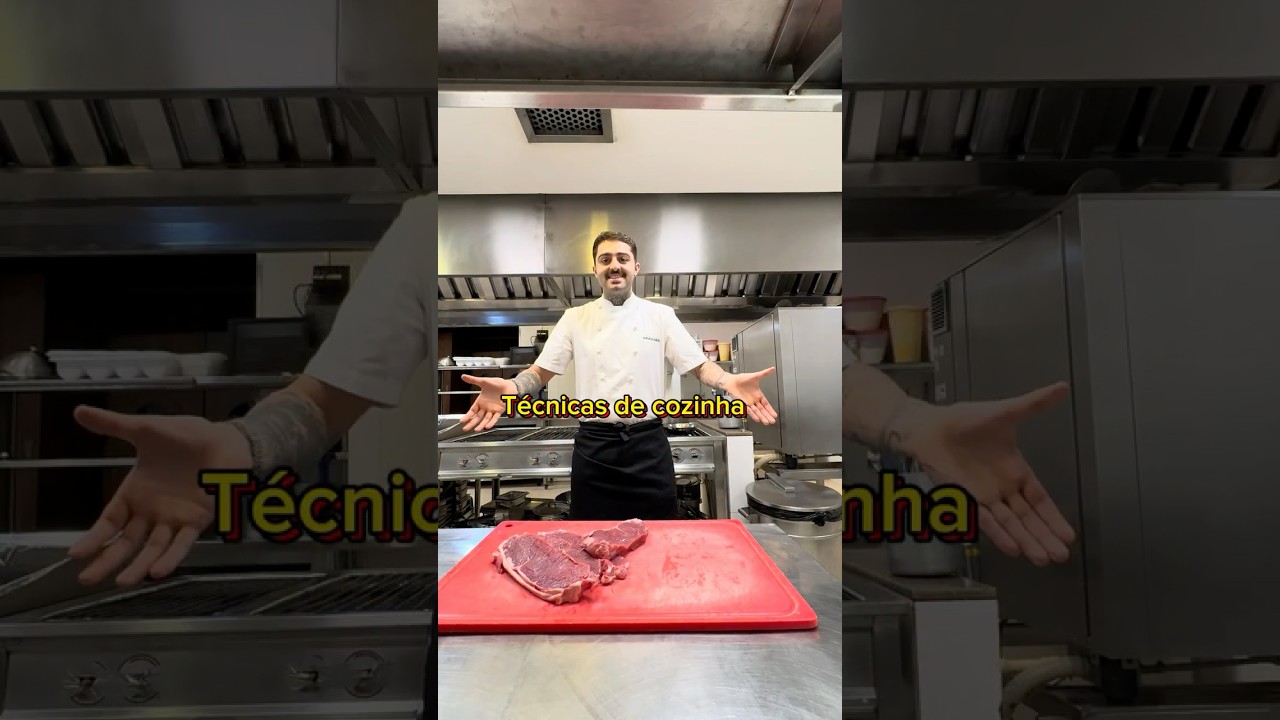 Como fritar bife #shorts #chef #bife #gastronomia