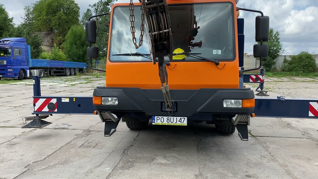 Żuraw LIEBHERR LTM 1030 2.1, SETTING UP, Video 3 / 6 na aukcji Flotilo.pl