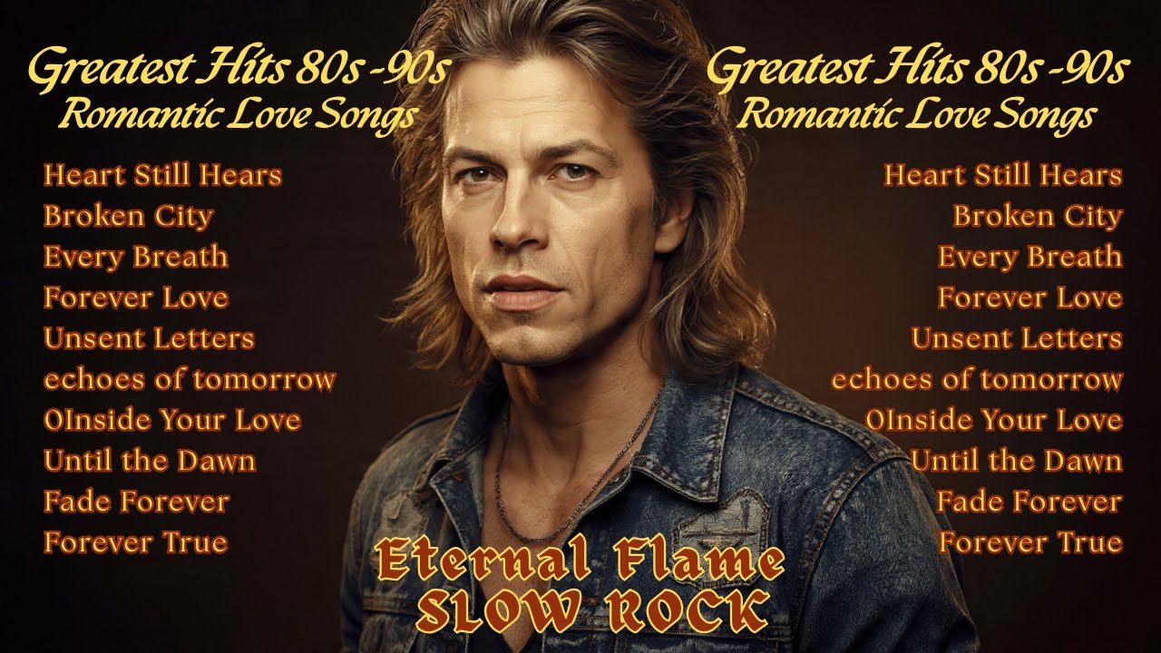 Greatest Hits 80s 90s Romantic Love Songs | Best Retro Rock Ballads | Whisper of Your Memory