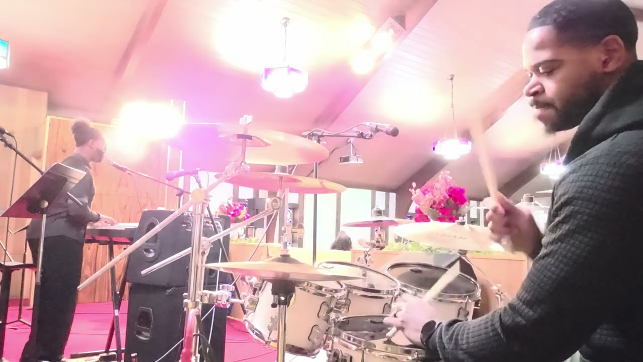 The weather didn't stop us 🎹🎤🥁🎺🙏🏾
