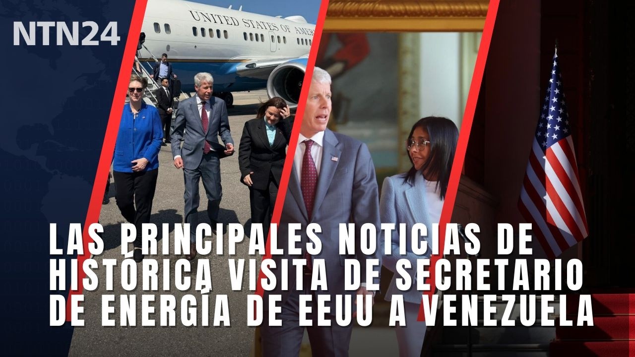 Principales noticias de histórica e inédita visita en 30 años de secretario de EE. UU. a Venezuela
