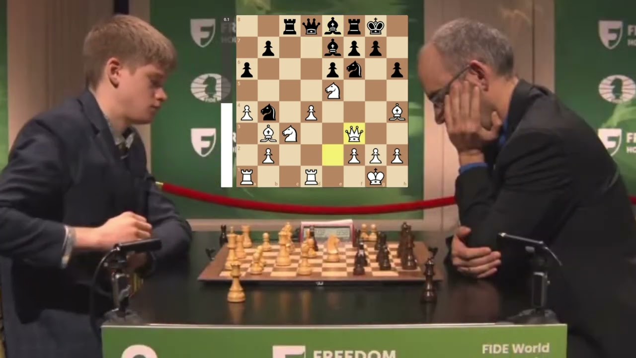 Murzin Volodar vs Leinier Dominguez Perez | World Rapid Chess Championship 2024