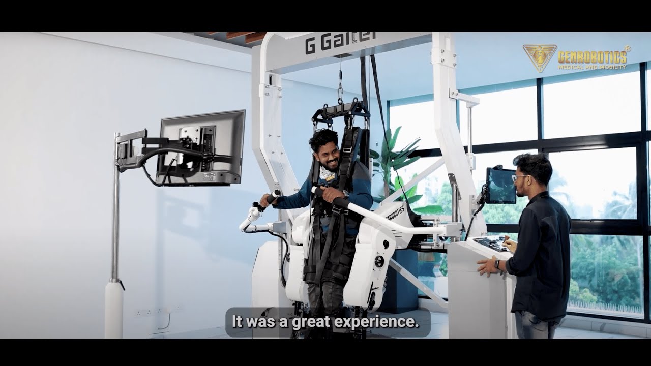 G GAITER - THE PATIENT EXPERIENCE | REVOLUTIONISING ROBOTIC REHABILITATION IN KERALA
