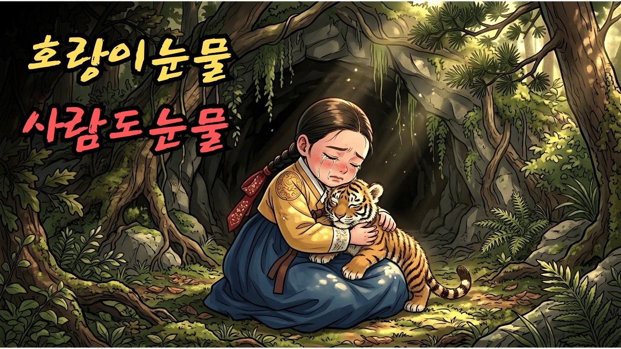 어미를 잃은 슬픔에 잠긴 새끼 호랑이는 눈 속에서 울부짖었고, 그 소리를 들은 사람들은 눈물을 흘렸다. |민담 |전설 |설화 |옛날이야기 |오디오북