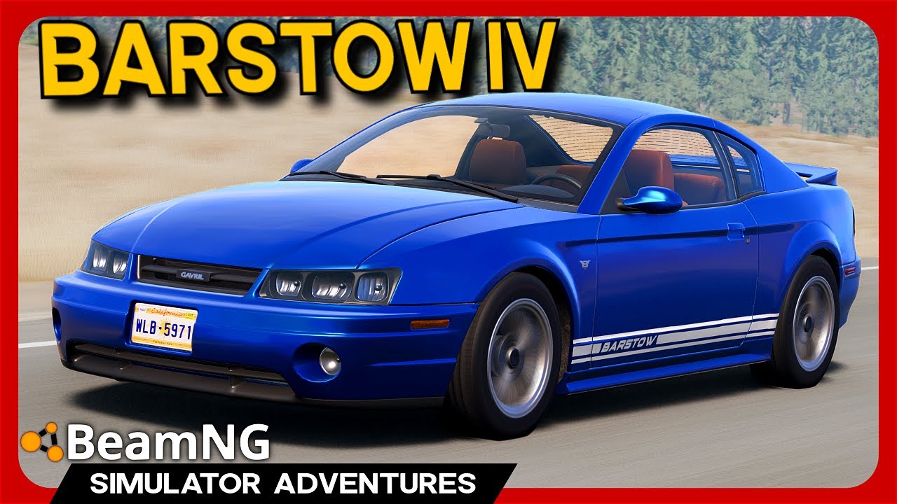 NEW '90s Muscle Car in BeamNG! - Gavril Barstow IV