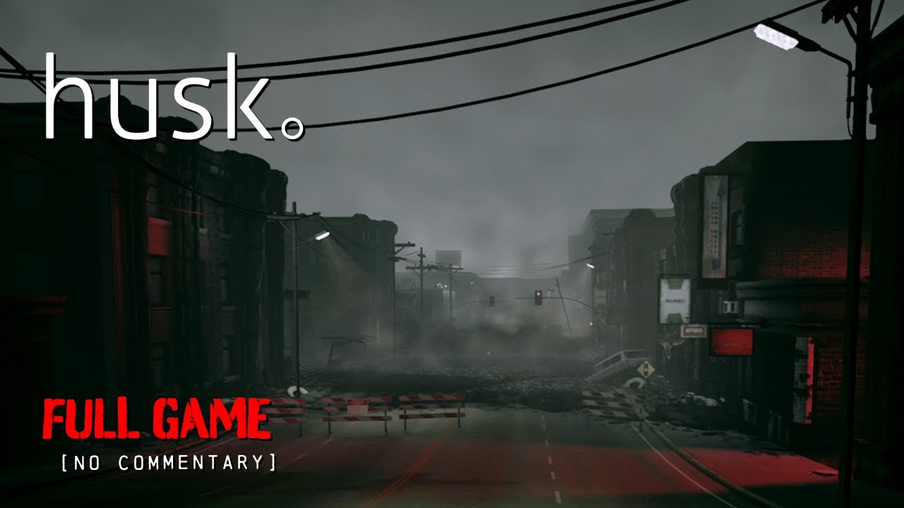 Husk - Silent hill-themed Horror | Full Game Longplay Walkthrough | No Commentary