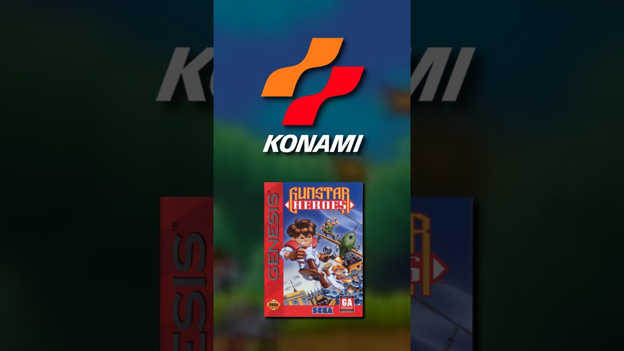 This Developer Left Konami Over a Single Game #konami #segagenesis #gunstarheroes