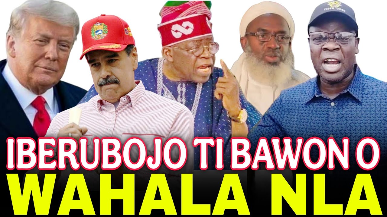 IBERUBOJO BA AWON OLOSELU NIGERIA LEYIN TRUMP TUN GBE IGBESE NLA YI. ORIYOMI HAMZAT & PANELISTS SORO