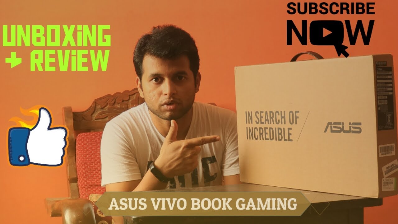 Asus VivoBook Gaming Laptop Unboxing And Review | Intel i5 8th Gen 8 GB RAM 512 GB SSD | SAURAV