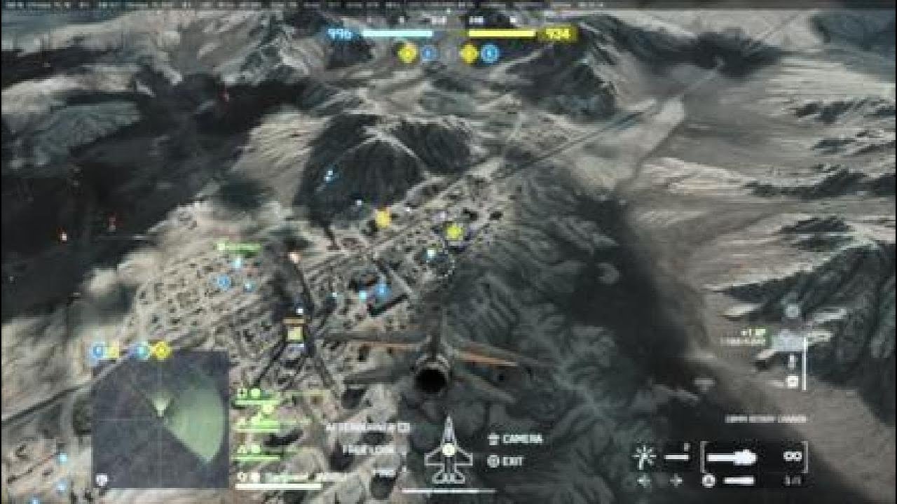 Attack/Stealth Jet Gameplay
