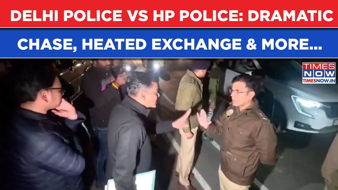 Delhi Police Vs Himachal Police Face-Off On Cam: Dramatic Chase, FIRs & More, Inside Turf War Saga