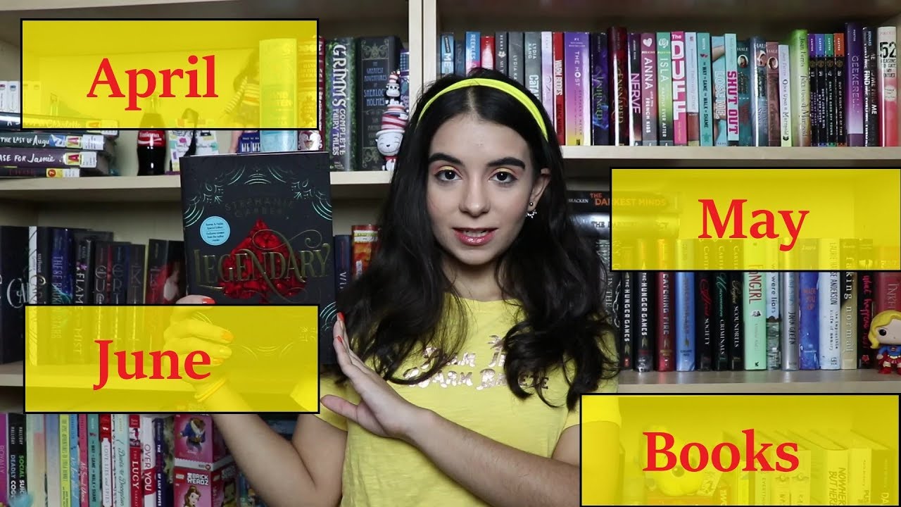 April, May, and June Books