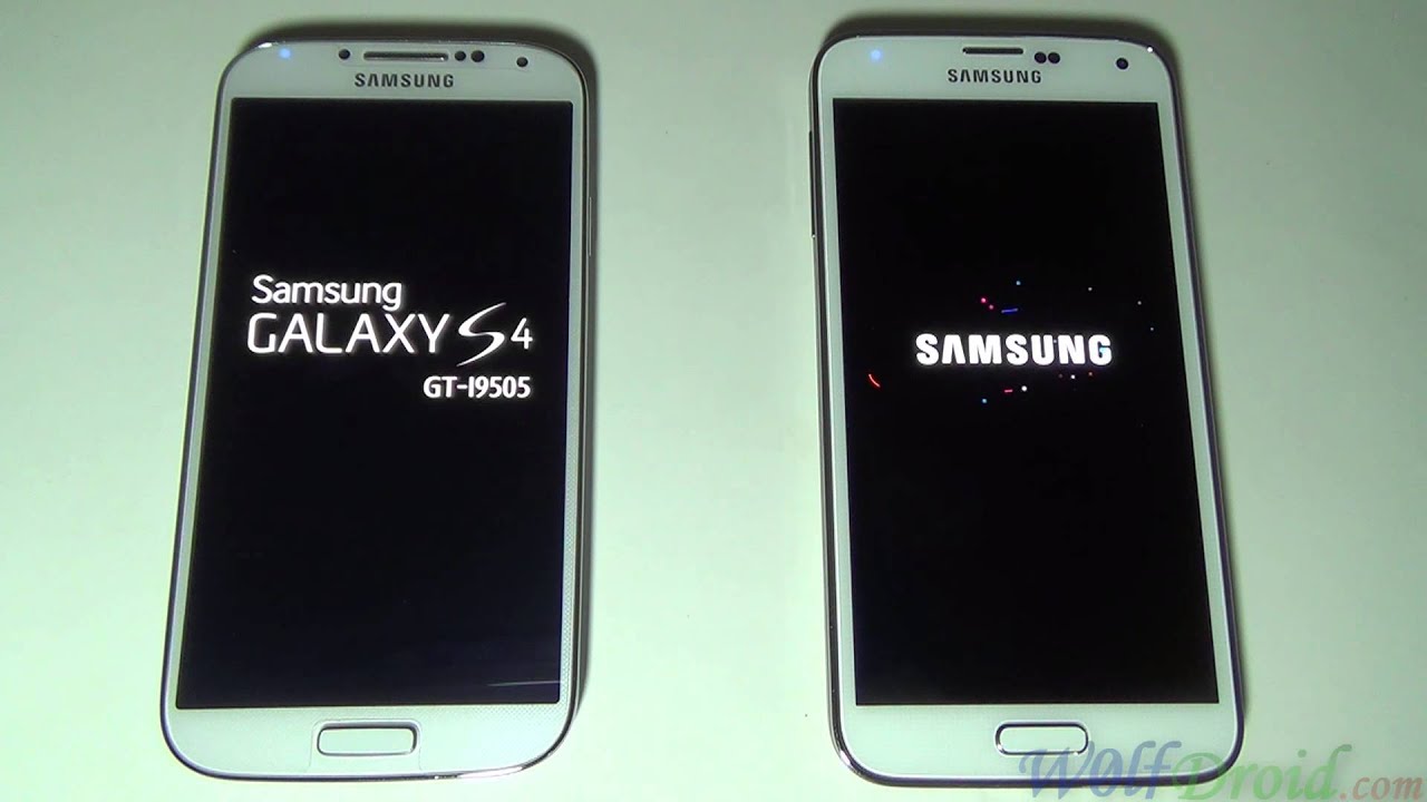 Samsung Galaxy S5 Vs Samsung Galaxy S4 Restart Time