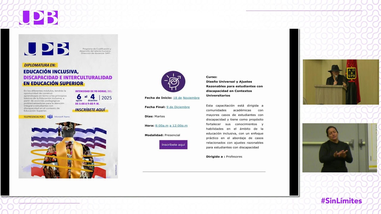 III Foro Acad&eacute;mico Educaci&oacute;n Inclusiva UPB