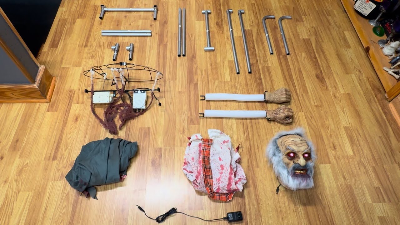 Limbless Jim Animatronic Instructional Setup Video