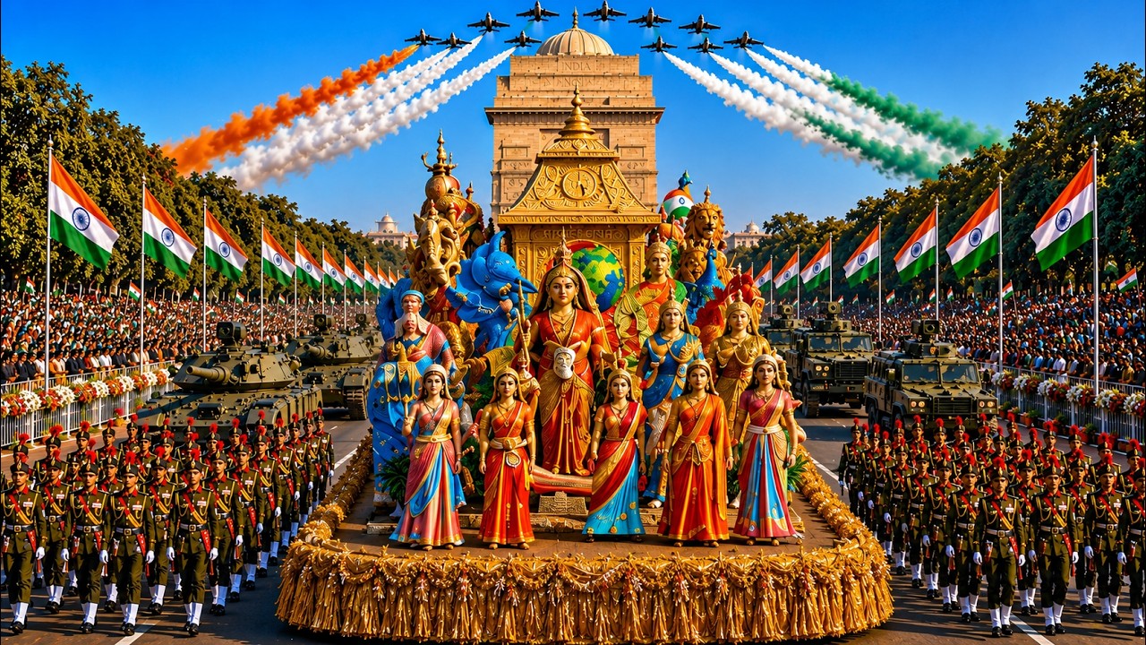 Republic Day Parade India 2026 🇮🇳 | Grand Military Parade & Spectacular Cultural Floats in New Delhi