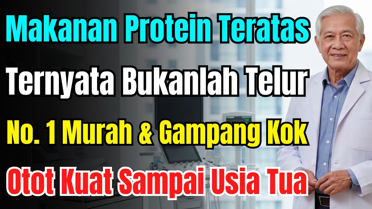 Daftar Makanan Tinggi Protein Terbaru: Telur Lewat! No 1 Murah Meriah, Solusi Bebas Sarcopenia