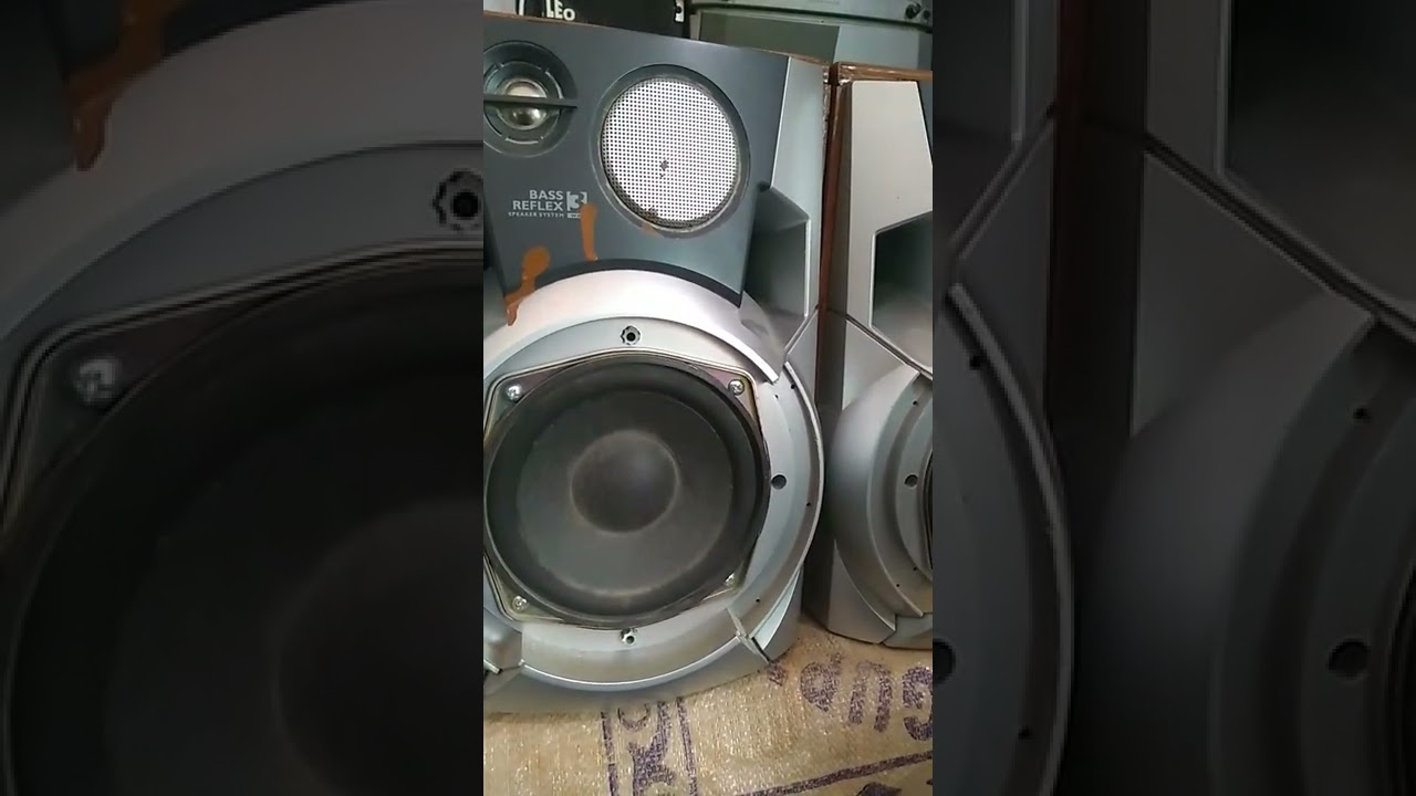 open bass test of philips v355 5 inch woofers
