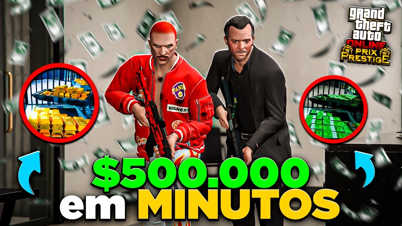 Ganhei a HABILIDADE ESPECIAL do MICHAEL no GTA Online (Missão secreta)