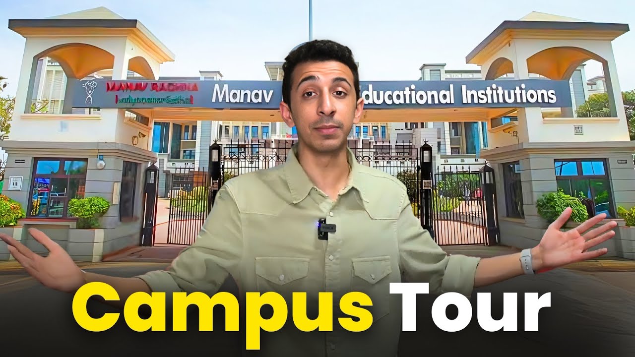 Manav Rachna - Delhi Ncr - Full Campus Tour